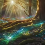 Forest's magical Sunset