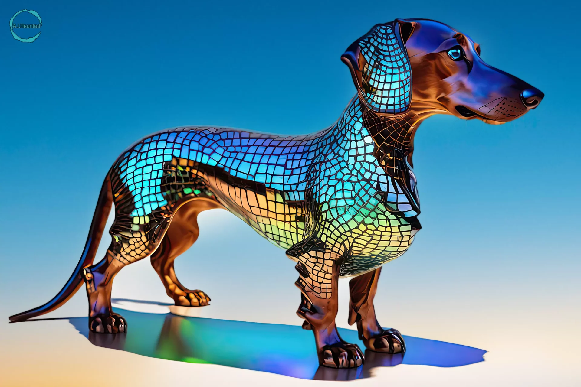 Yes, I'm pretty and shiny