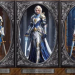 Knights of the 1st Order Lady Cathrina, Elena, Merian
