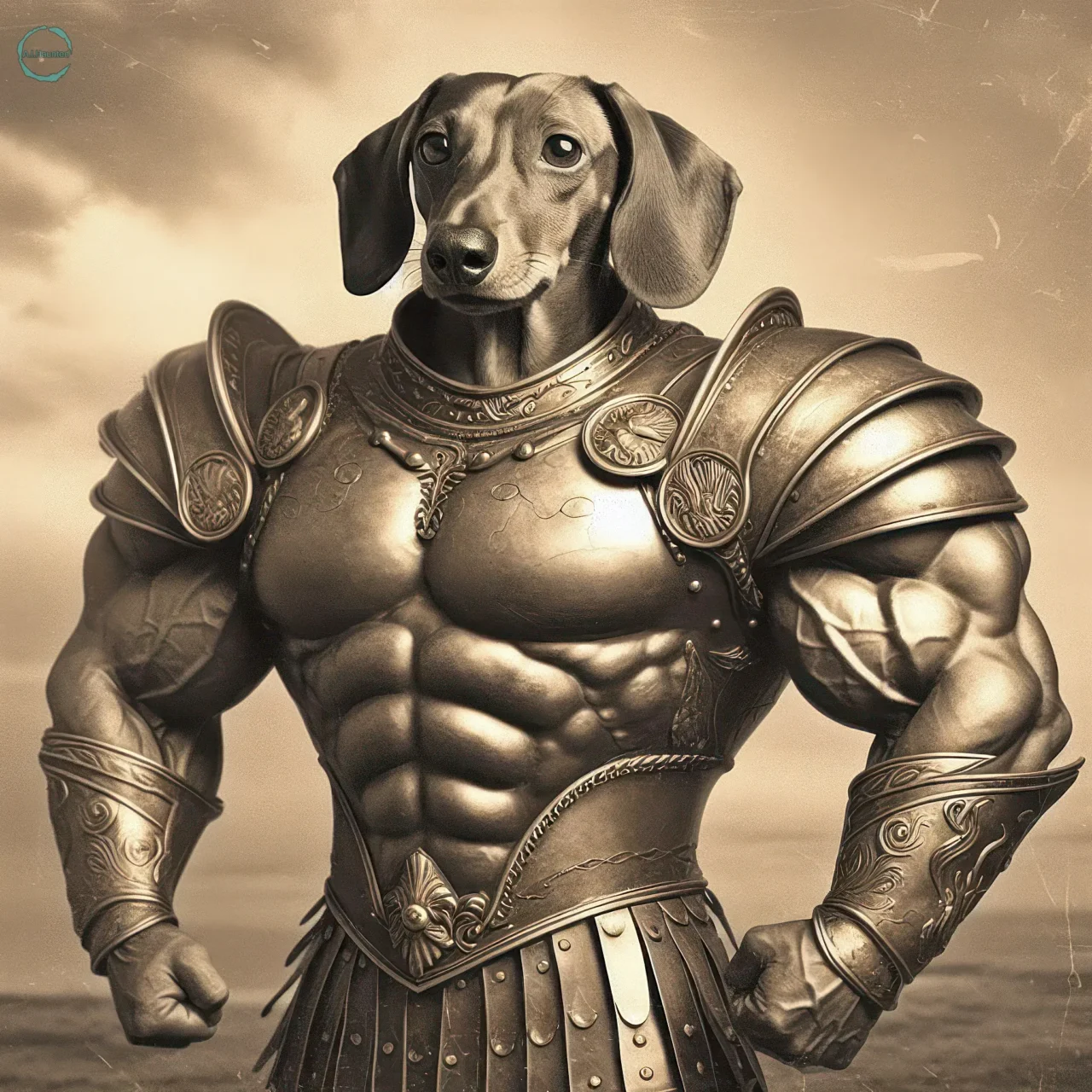 Ancient Dachshund Warrior