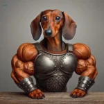 Don't mess with a Dachshund