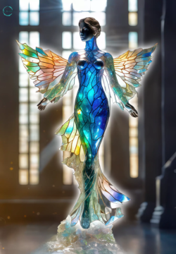 Glowing Fragile Beauty