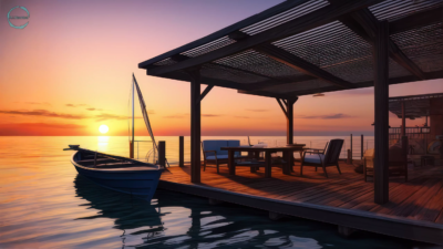 Sunset at my Dock